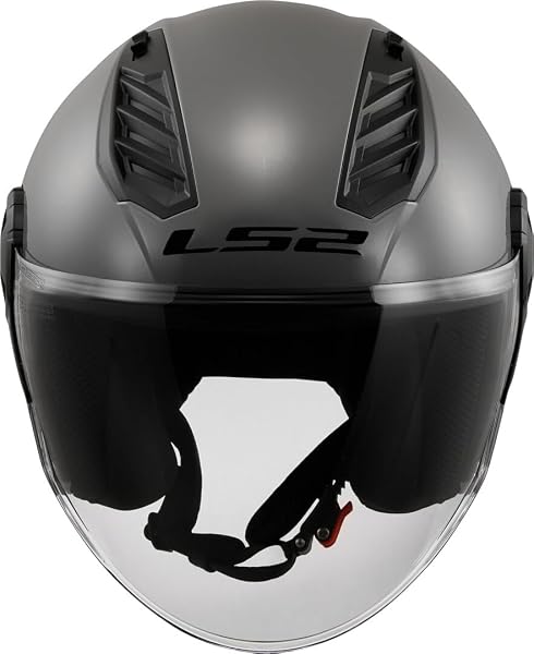 LS2 Open Faced Motorcycle Helmet Airflow II ECE 22.06 - 5