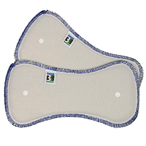 Image of Best Bottom Hemp/Organic Cotton Overnight Inserts, Large, 2 Count