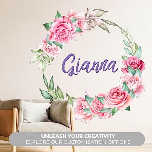 Vinilo Decorativo Floral Personalizado EGD miniatura 2