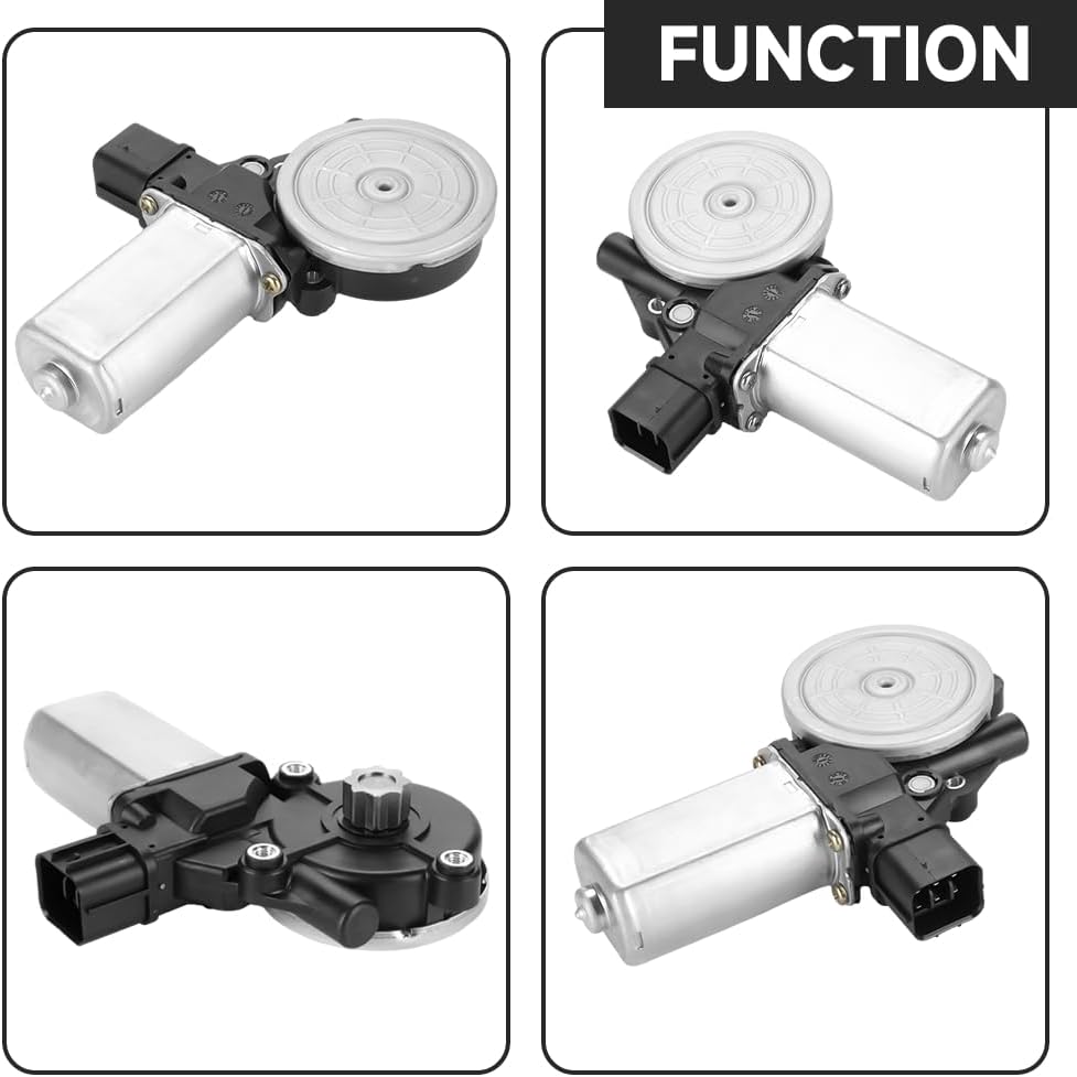 Front Left Driver Side Car Window Glass Lift Motor Window Regulator Lift Motor - Compatible for Honda Civic Sedan 1.3L 1.8L 2.0L 2006-2011 - Replace Part 72250-SNA-A01, 72250-SNA-A02, 72250-SNA-A03