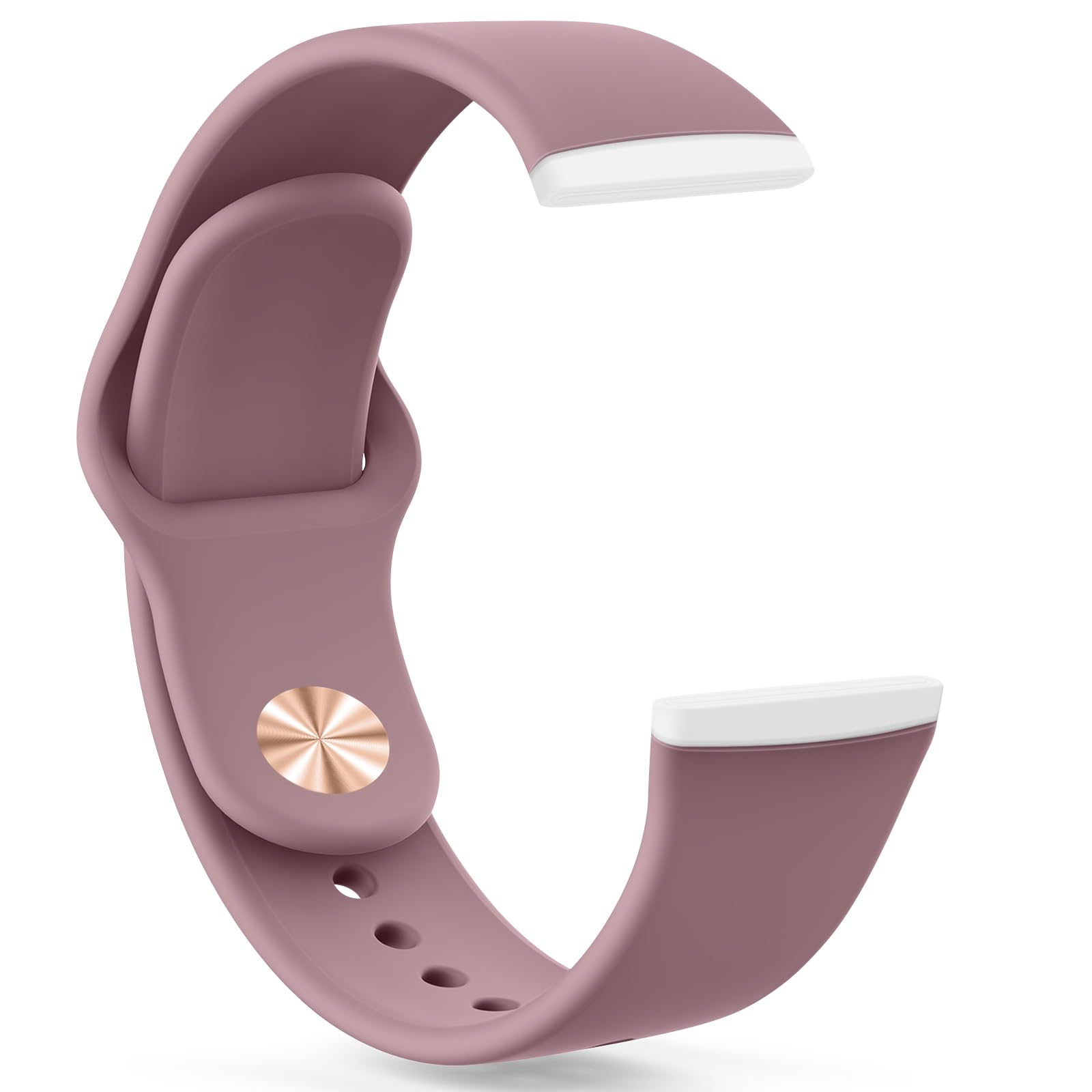 Tobfit Silicone Band for Fitbit Versa 3 4 Fitness Tracker,Soft Sport Strap for Fitbit Sense Fitness Tracker (Watch Not Included), Adjustable Wristband with Metal Buckle for Men Women-image-14