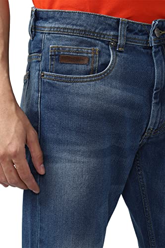 Image of Peter England Men's Regular Fit Jeans