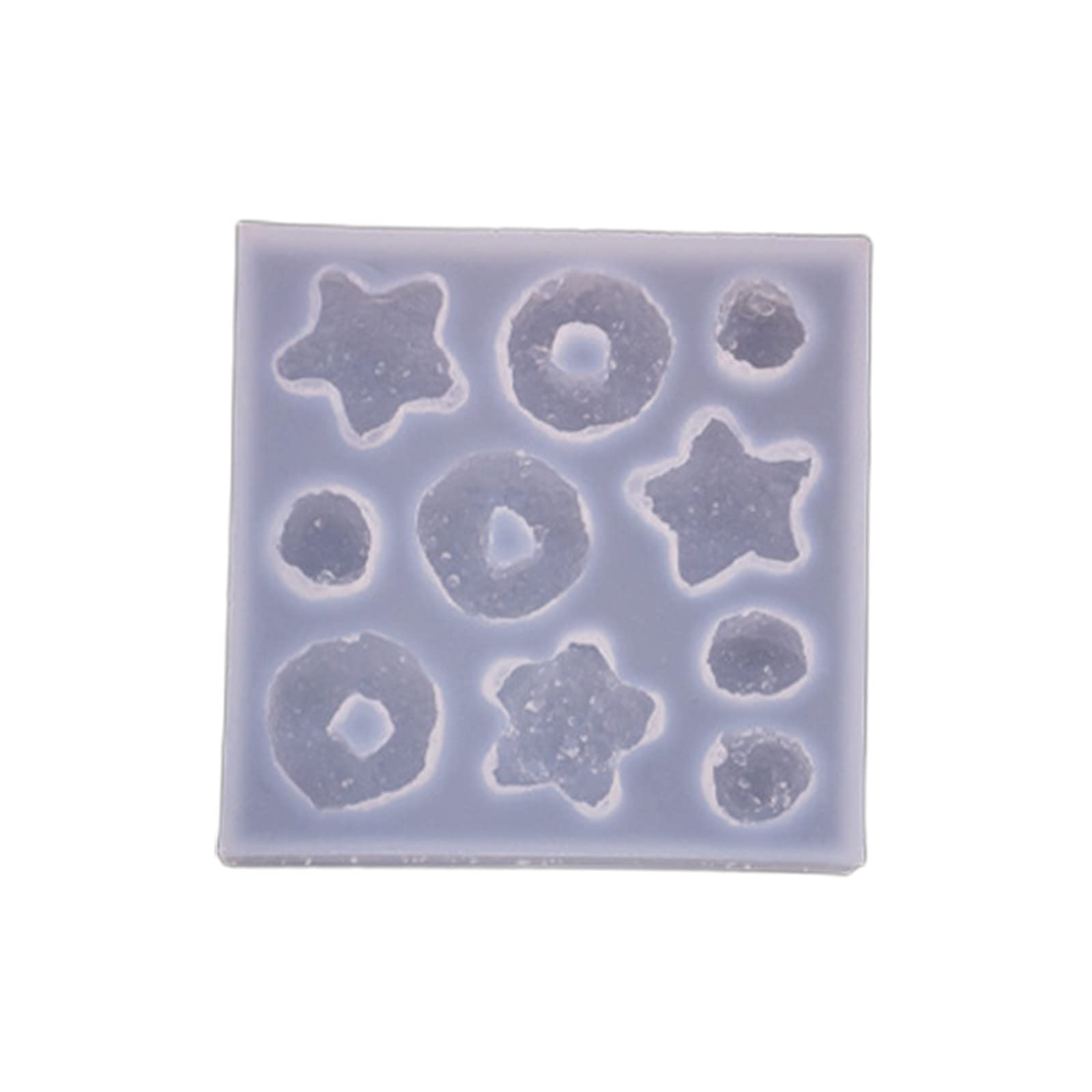 Tsophreniq Christmas 3D Silicone Molds for Chocolate Star Cake Decoration Mold Hard Candy Silicone Mold Cake Decorating Christmas Lollipop Molds for Hard Candy Chocolate Lollipop