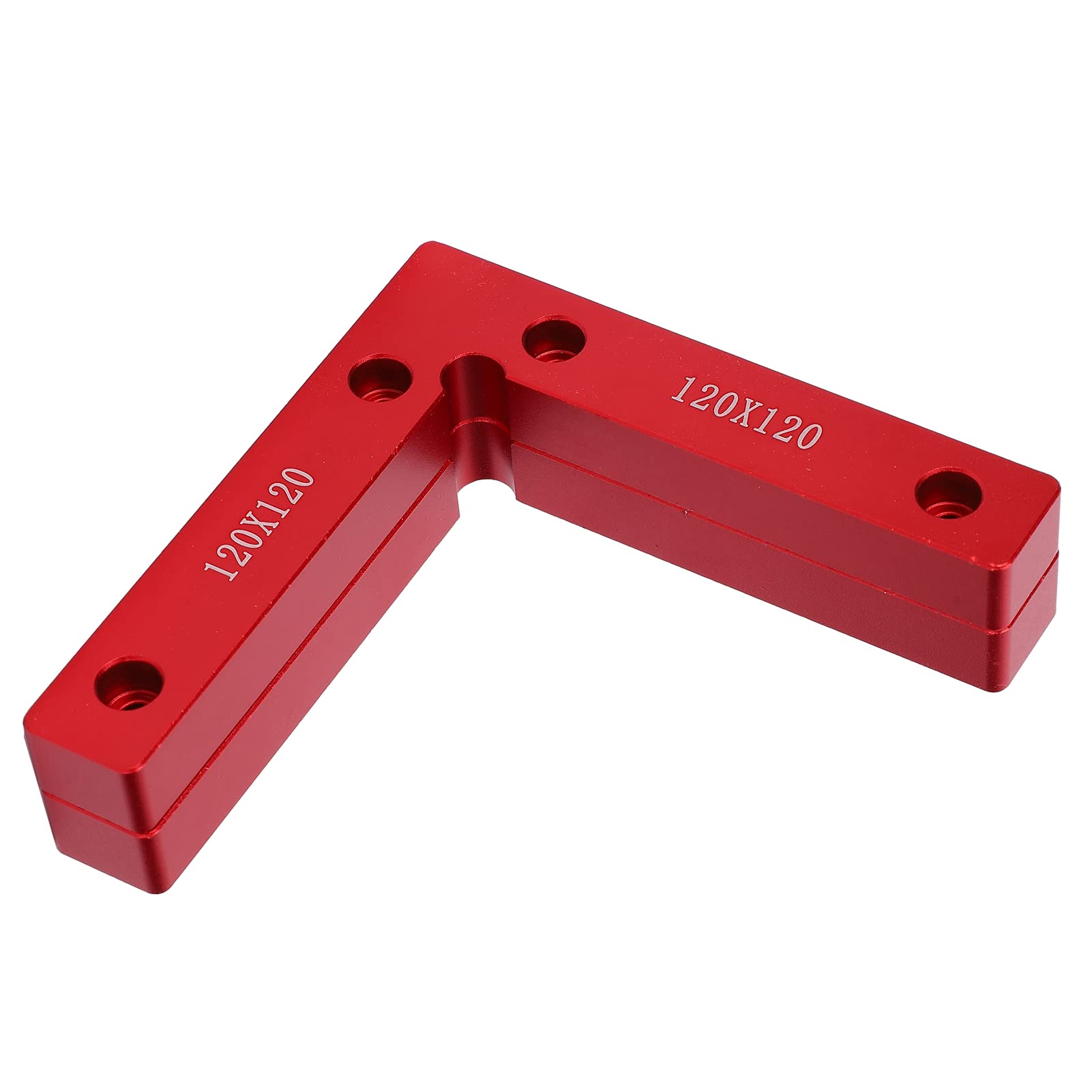 Abrazaderas cuadradas de ángulo recto, herramienta de carpintero de posicionamiento de 90 grados, 120x120, 2 uds.