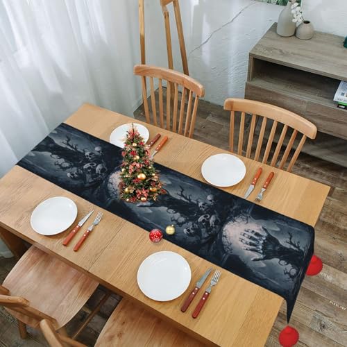 Chemin de table de Noël à pompon pour sublimer votre salle à manger - 8