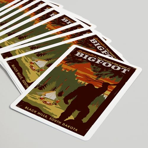 Lantern Press naipes póker tamaño estándar 52 cartas miniatura 5