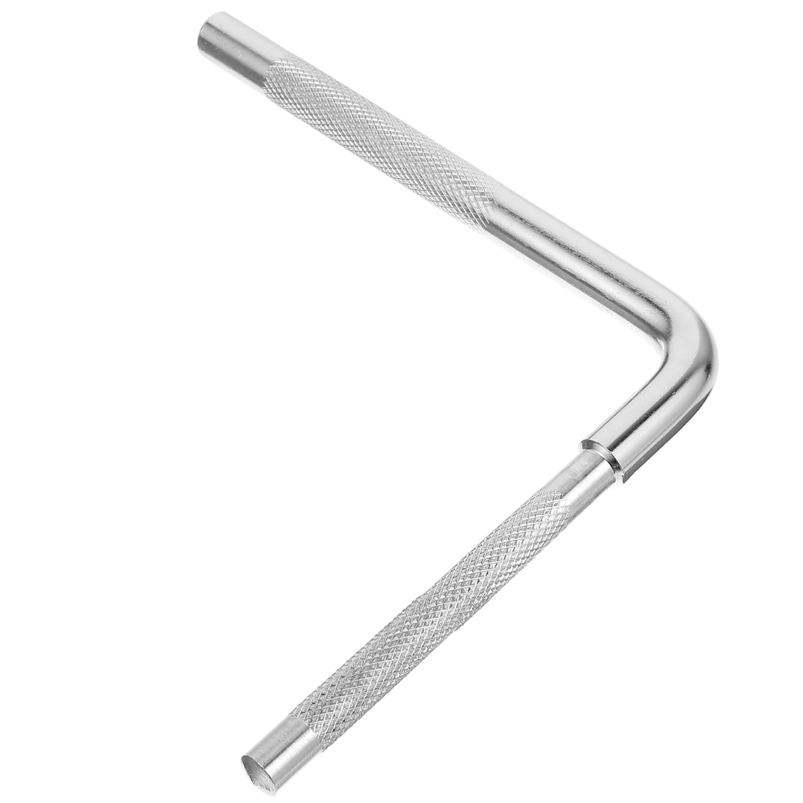 IMIKEYA Pince de Fixation pour Clochette en Métal Argenté Légère avec Structure Simple pour Batterie Percussion Support Instrument Musique