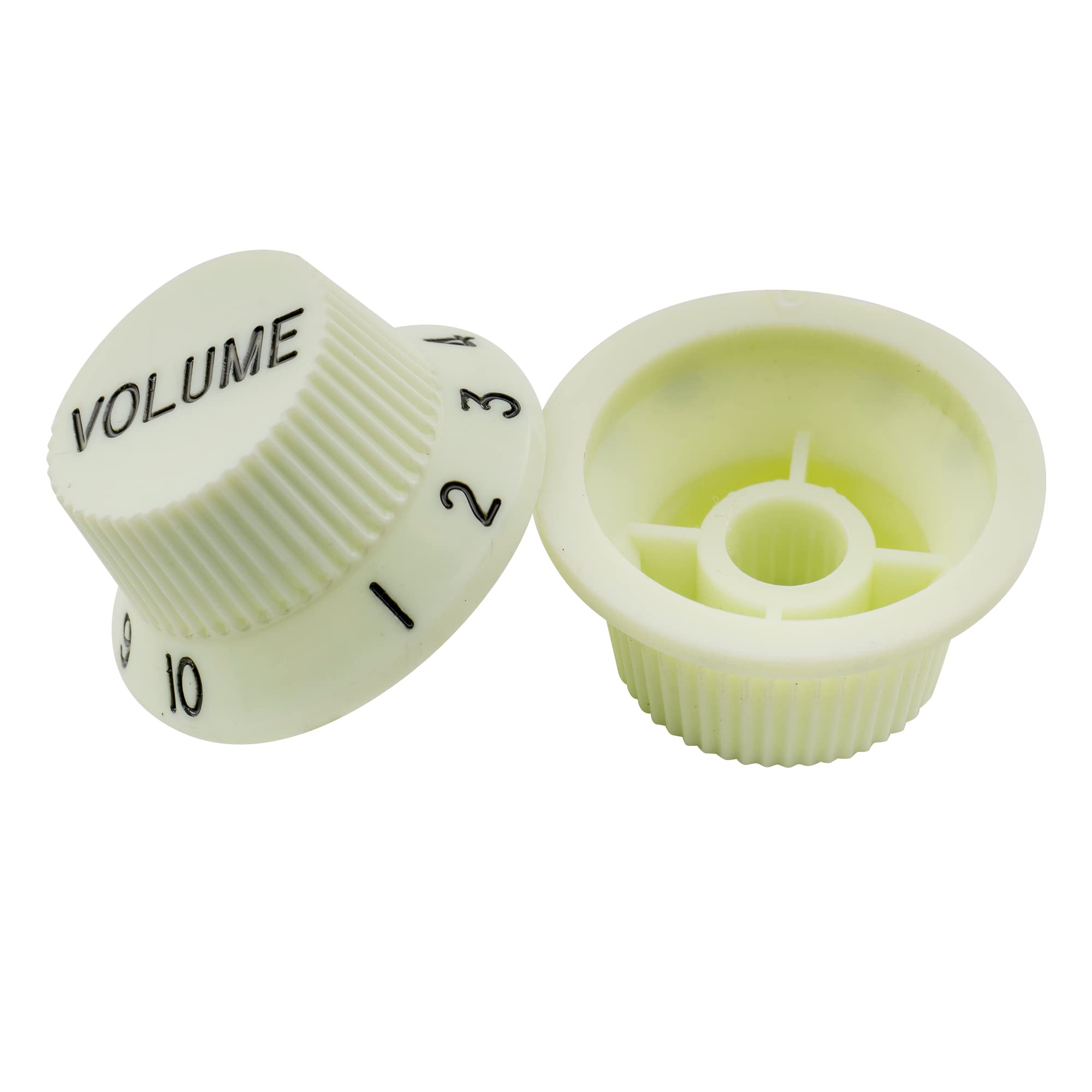 Musiclily Pro Metryczna Gałka Potencjometru Strat 1 Volume 2 Tone Knobs Set do Gitary typu Stratocaster, Mint Green(3 szt.)