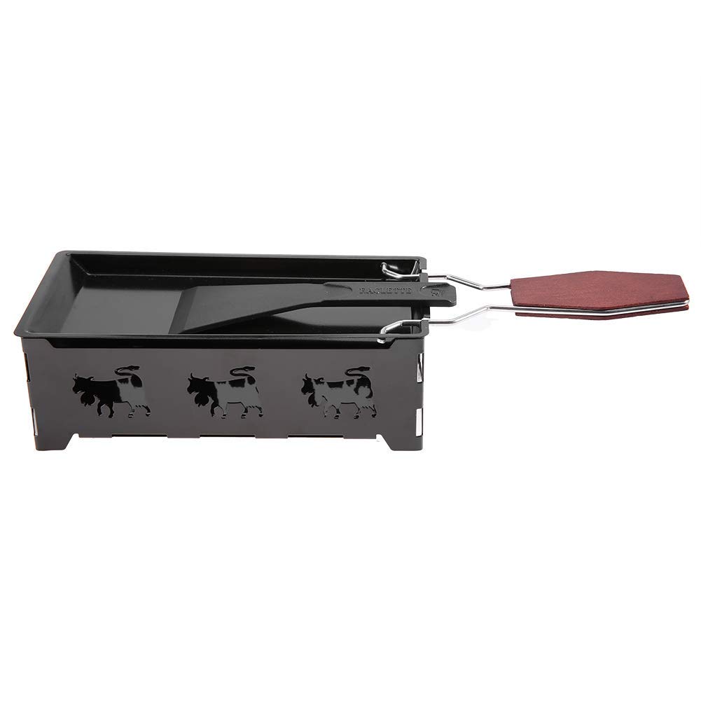 Portable Cheese Raclette - Candlelight Grilling Set -8