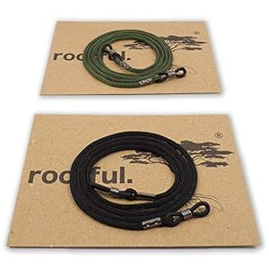 rootful.® URBAN Classic brillenband set van 2 voor zonnebril en leesbril – brillenketting – brillenkoord