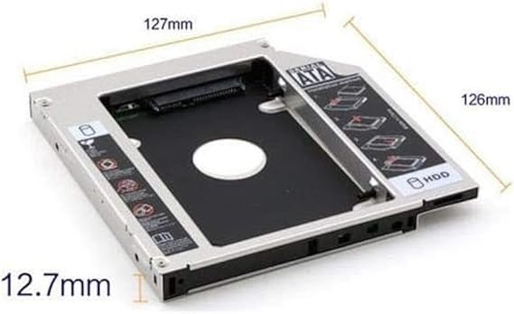 SANEC 12.7 mm SATA HDD Harddisk Caddy Kızak Kutu Laptop SSD Notebook Ikinci HDD Takma