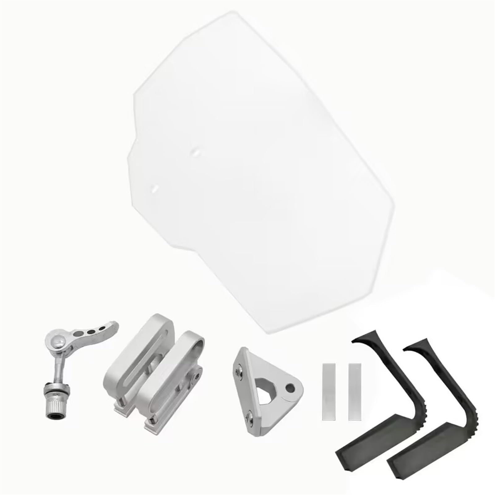 Estensione Parabrezza Moto per Ducati Scrambler 2015-2018, Deflettore d'Aria per Moto, Spoiler di Estensione Parabrezza del Vento per Moto