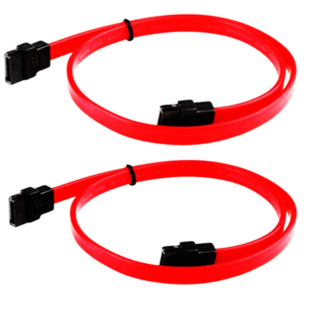 Fexy 18-inch SATA III Data (SATA 3 Cable) Cable Compatible for SATA HDD, SSD, CD Driver, CD Writer - Red (Pack of 2) (B08HCKZT9X) Amazon Price History, Amazon Price Tracker