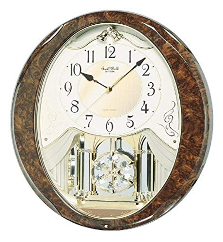 Rhythm Relojes "Joyful Snowflake" Reloj de movimiento musical Cover