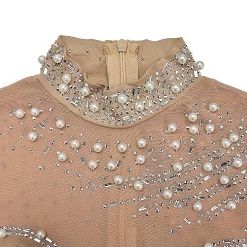 Image of Women's Sequin Prom Dress Evening Gowns for Formal Events | Elegant Sparkly Rhinestone Long Maxi Dresses for Formal Party,Gala,Wedding Guest,Fully Lined,Stretchy,Side Slit