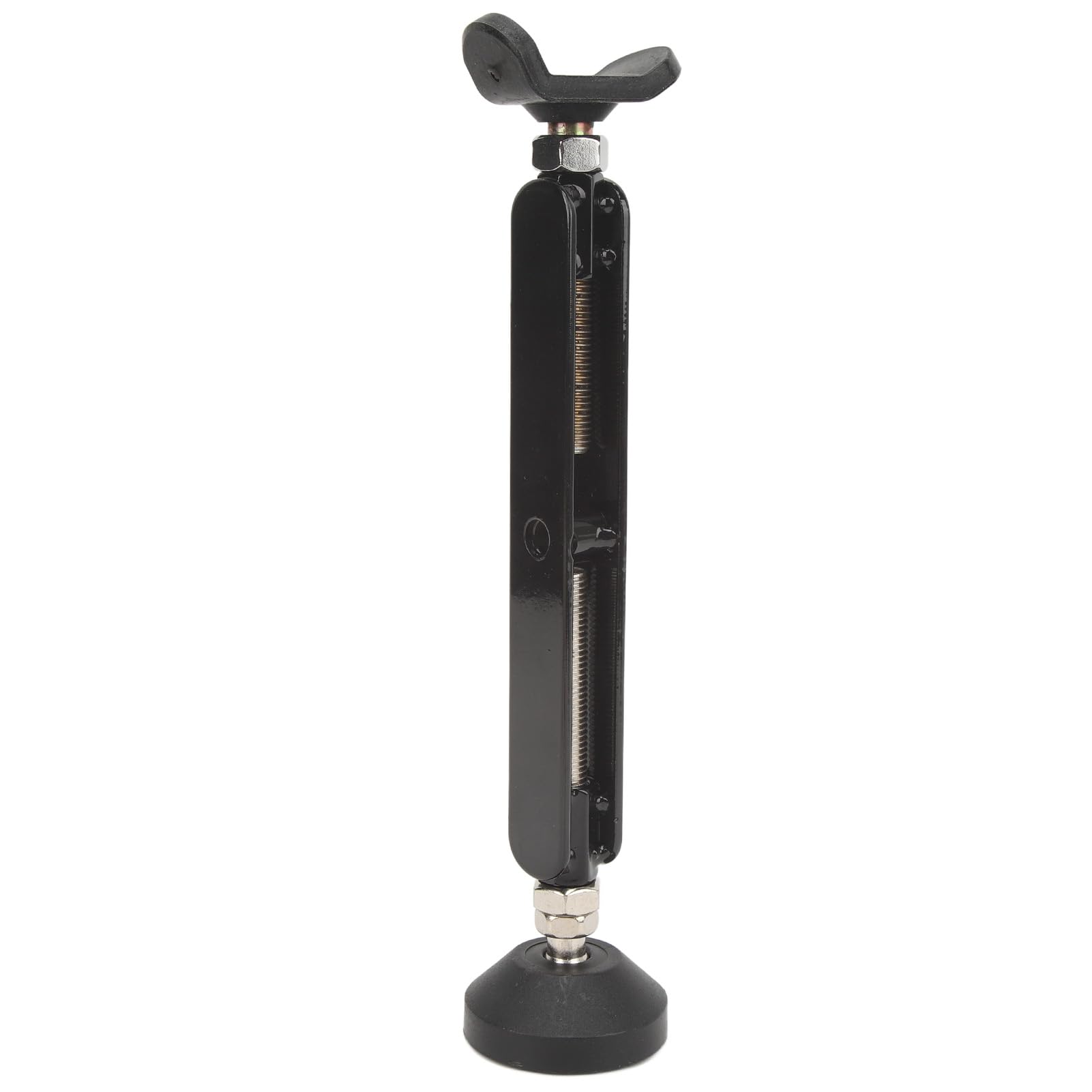 KIMISS Elevador de Rueda para Moto, Soporte portátil Ajustable 40-80cm, Carga 400kg, con Seguro antipinchazos, Ideal Mantenimiento y Limpieza de Cadena