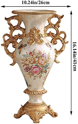 Vase table centerpiece rétro en résine, le cadeau idéal pour maison