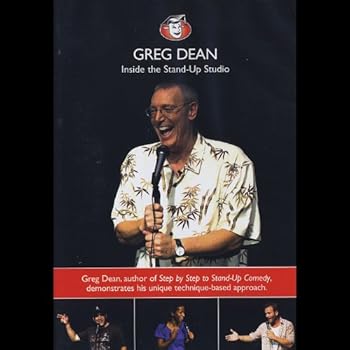 DVD Greg Dean Inside the Stand-Up Studio Book