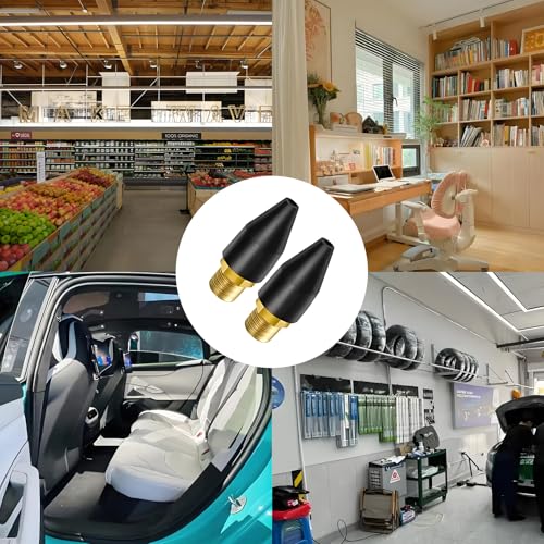 votuyet 6PCS Black Rubber Air Tool For Air Nozzle Tip,which can be used for inflating various items such as balloons, inflatable toys, and small inflatable mattresses