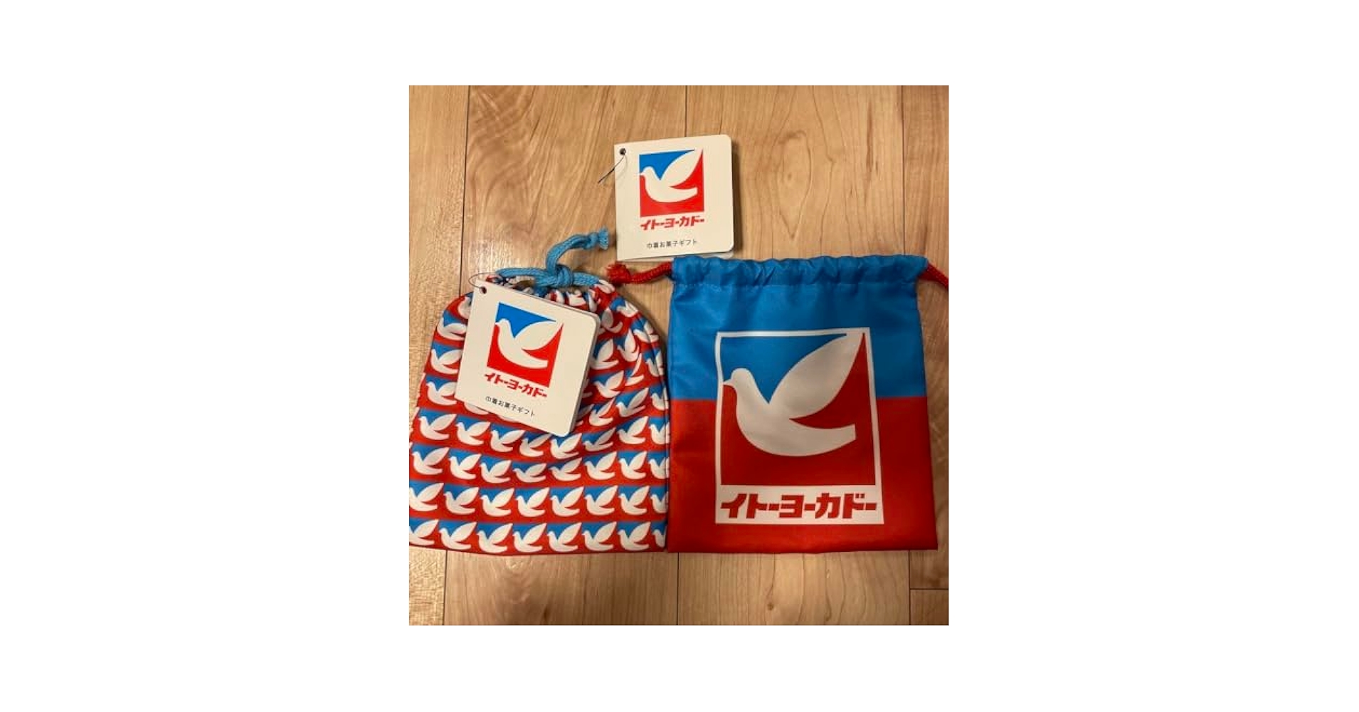 Amazon.co.jp: イトーヨーカドー オリジナル 巾着 2柄セット