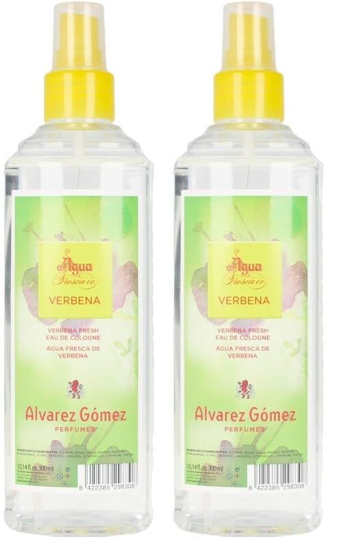 ALVAREZ GOMEZ agua fresca de verbena spray 300 ml (Paquete de 2)