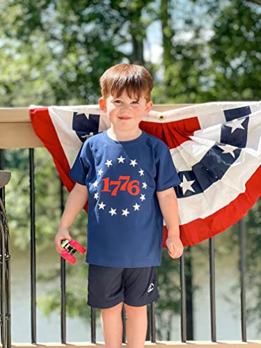 Image of Boys Short Sleeve Funny Graphic Tees for Toddler to Big Kid
