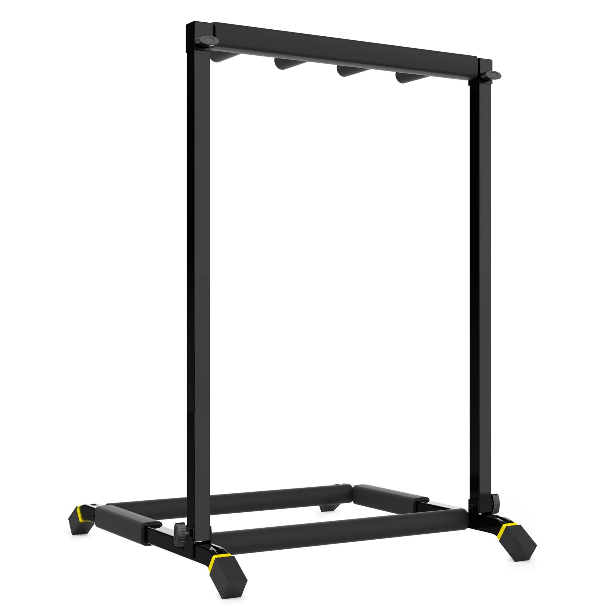 MONKEY LOOP Floor Prime 3 - Piano Stand per 3 Chitarre o Bassi - Compatibile con Chitarre Elettriche e Bassi Elettrici - Supporto Riempita di Schiuma - Resistente ai Graffi