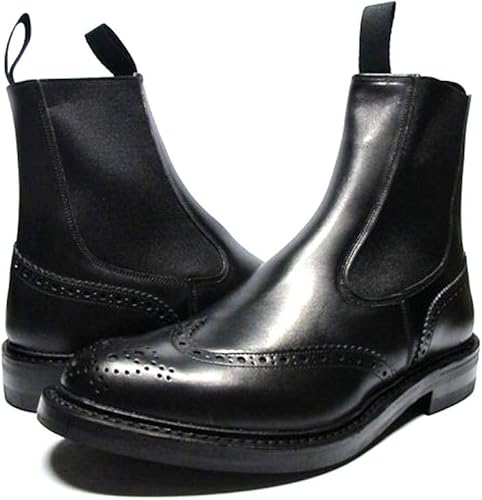 Amazon | [トリッカーズ] ヘンリー サイドゴア ブーツ ブラック