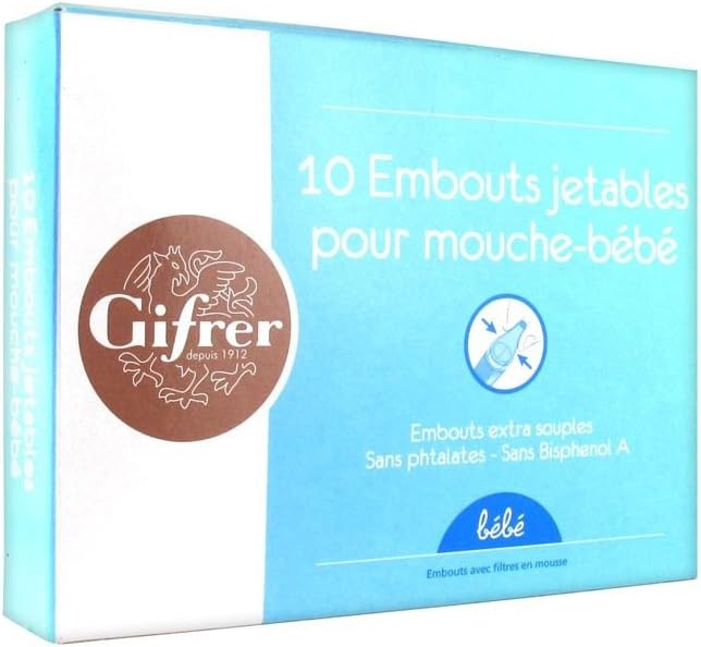 Gifrer Mouche Bebe 2 Boites De 10 Embouts Jetables Pour Mouche Bebe Amazon Fr Bebe Et Puericulture
