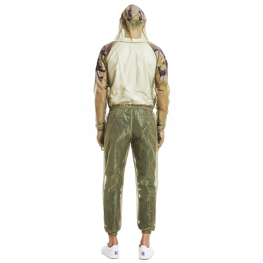 CALANDIS™ Outdoor Bug Bee Insect Mesh Jacket Trousers Set Fishing Protector L XL | Jacket & Pants Sets | Clothing, Shoes & Accessories | Fishing-image-17