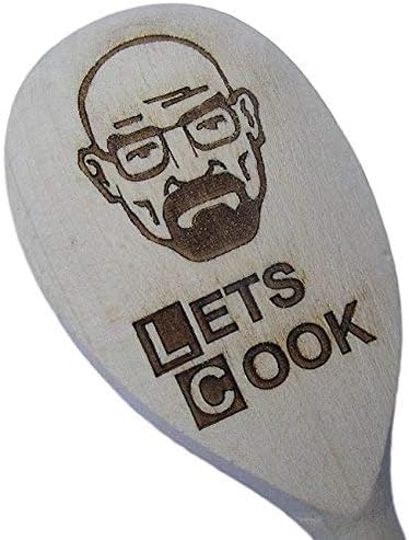 New Walt Engraved Wooden Spoon Novelty Breaking Bad Walter Heisenberg Walt Wood Kitchen Cooking Baking Xmas Christmas Gift UK by FASTGAME