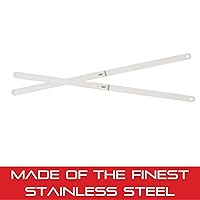 Vista 4 de Starrett Calibrador de espesor de acero templado o caldo con extremos redondeados - Ideal para carpinteros y mejoras para el hogar - 0.002 in