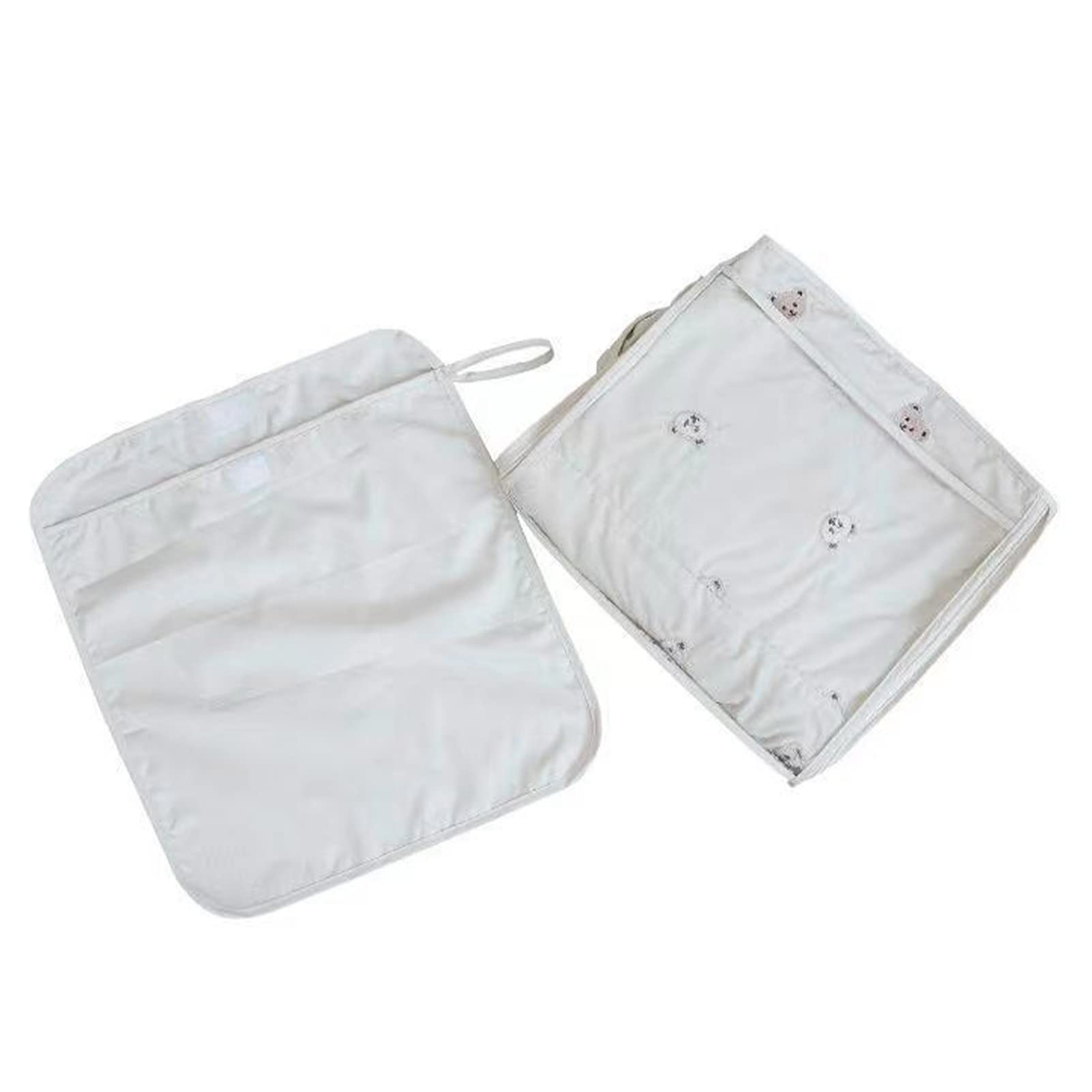 Simpatico Orsetto Modello Impermeabile Copertura Antipioggia per Passeggino Tessuto Oxford Antivento per Passeggiate All'aperto, Viaggi (Beige)