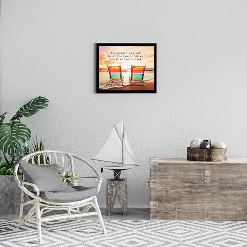 Answer-May-Not-Be-At-Beach-Inspirational-Ocean-Themed-Wall-Art-Decor-Funny-Beach-Life-Sand-Sea-Picture-Print-Coastal-Decor-for-Home-Decor-Office-Decor-Beach-House-Decor-Unframed-10×8 Answer May Not Be At Beach Inspirational Ocean Themed Wall Art Decor Funny Beach Life Sand Sea Picture Print Coastal Decor for Home Decor Office Decor Beach House Decor Unframed 10×8