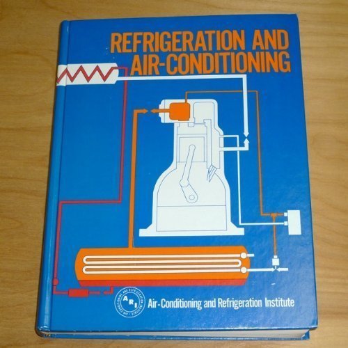 Refrigeration and Air-Conditioning 0137701640 Book Cover