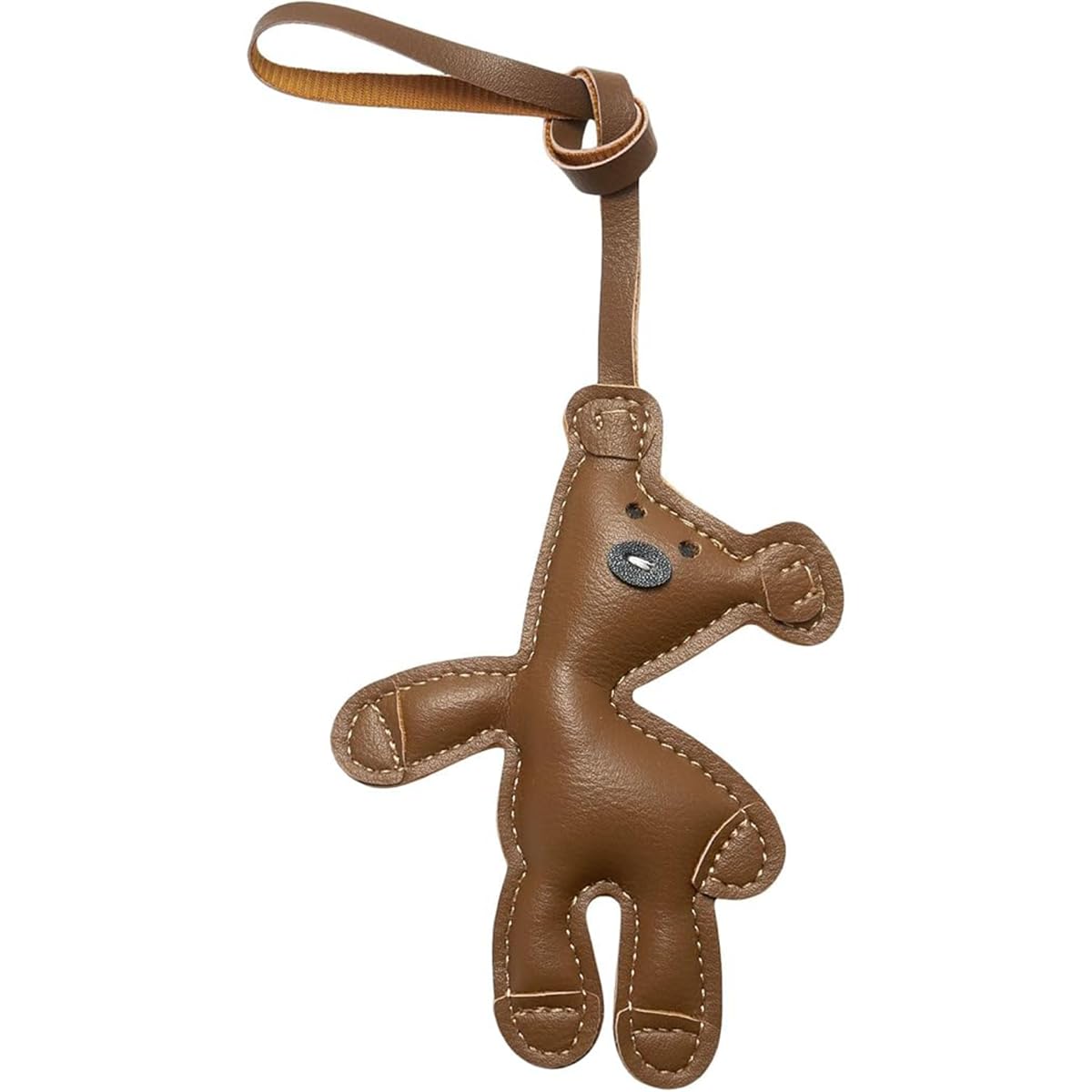 Brown Bear Bag Charm, Cute Bear Charm for Purse Handbags Bag Accessories Car Charms PU Teddy Bears Key Charms Women's Cute best Gift-image-14