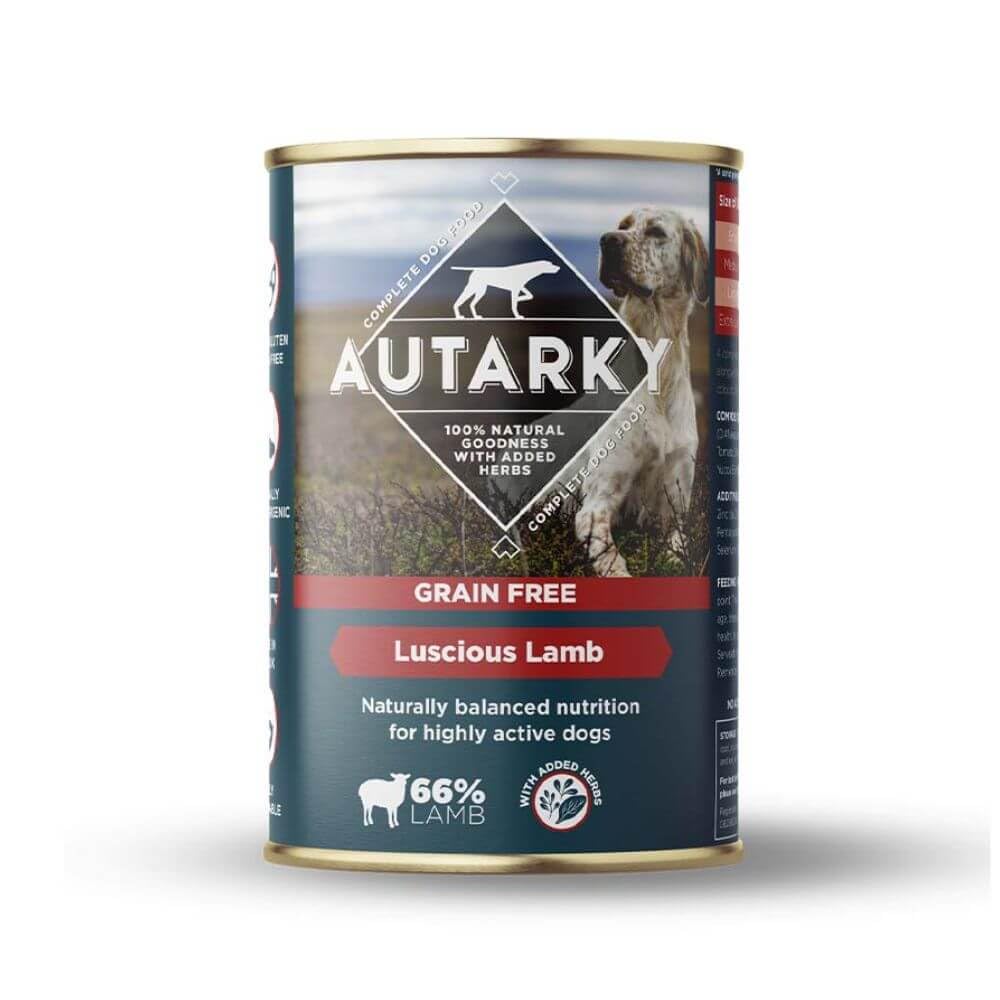 Autarky Grain Free Luscious Lamb Complete Tins 12x395gm, 395 g (Pack of 12)