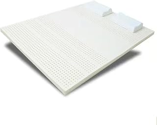 100% Natural Latex Mattress Topper 35×75inch, Medium Firmness - Latex Mattresses 1 Inch, Mattress Topper for Sofa Bed, Caravan, Hard Mattress