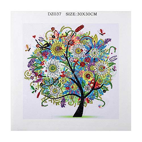 Leeofty DIY 5D Pintura Diamante Kits DIY Broca Pintura Diamante Needlework Pintura De Cristal Pintur