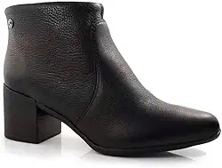 Bota Bottero Couro Cano Baixo Feminina 37preto