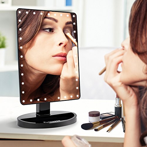 (40 OFF Coupon) Large Lighted Vanity Mirror Touch Screen & Rotation