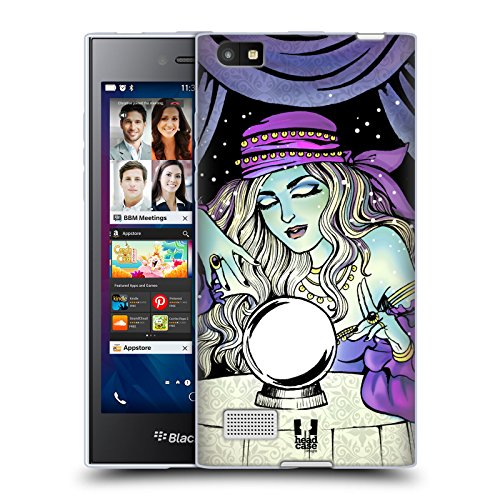 Head Hülle Designs Zigeuner Zauberin Soft Gel Handyhülle Hülle kompatibel mit BlackBerry Leap