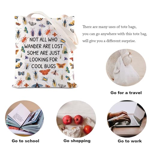 Bolso tote para amantes de insectos KUIYAI miniatura 5