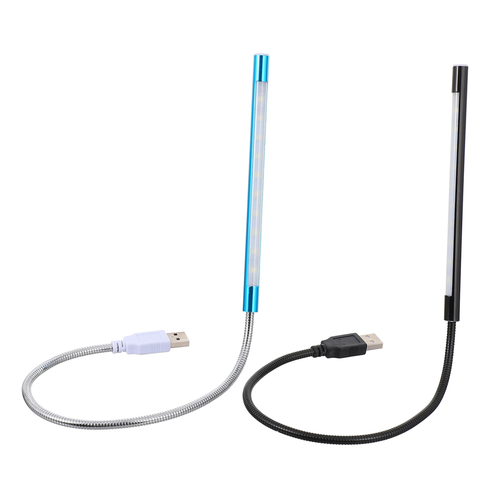 Mipcase 2pcs USB Touch Dimmable Led Reading Light Portable Bed Lamp for Computer Camping Brightness for Bedside Use Easy USB Light