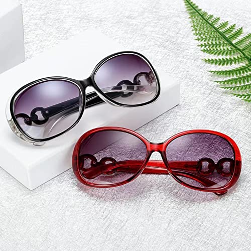 8-Pack Retro Fox Cat Eye Sunglasses for Women & Men, Oversized UV400 Unisex Shades - Classic Party Beach Multi-Pair Accessories2
