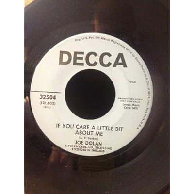 Joe Dolan - Make Me An Island - 7" Single 1969 - Decca 32504 - USA Press
