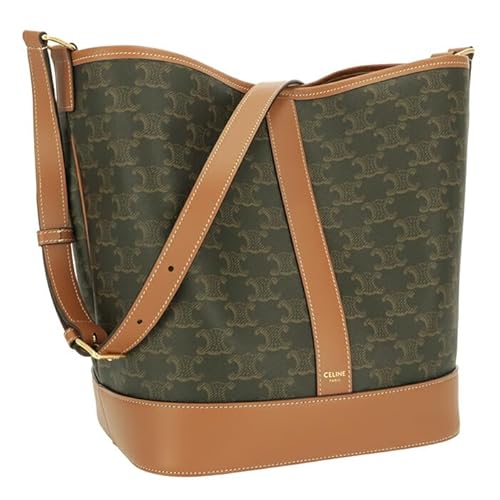 [セリーヌ] ショルダーバッグ トリオンフ キャンバス バケットバッグ ショルダーバッグ 19113 2CAS [並行輸入品]