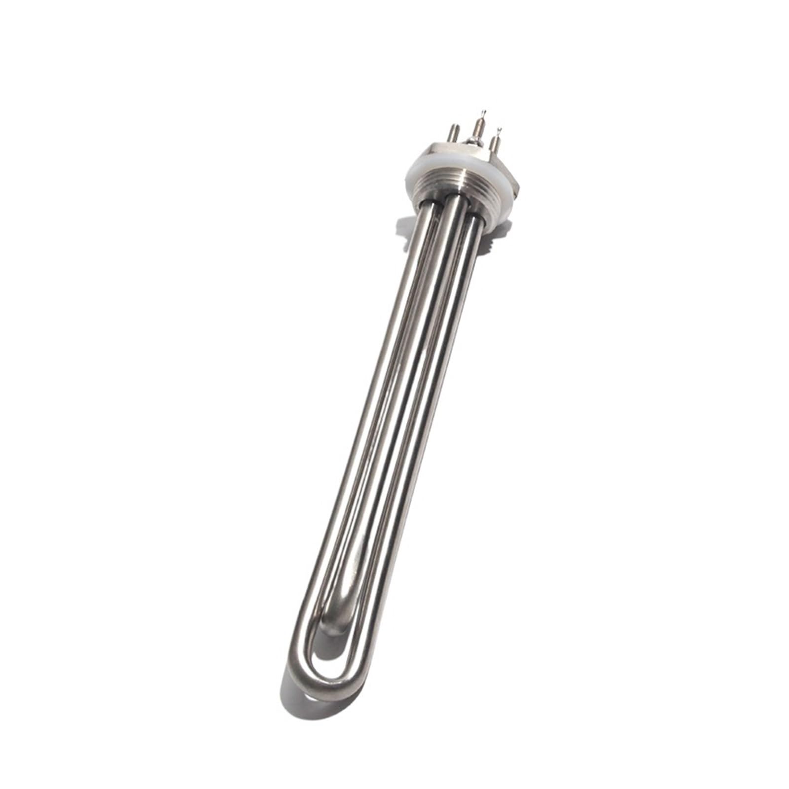zanurzenie w wodzie element grzejny Opór słoneczny zanurzenia w wodzie, 1-calowy gwint BSP/NPT, rury 2U, fazy, stal nierdzewna 304.(BSP,24V_600W 200MML 304SS)