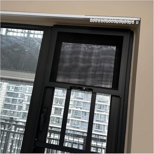 Adjustable 3-14FT Ceiling Wall Mounted Curtain Track Set - Heavy Duty Aluminum Rails for Drapes, Telescoping Fabric & Tulle Curtains, Easy Installation, Perfect for Home Decor