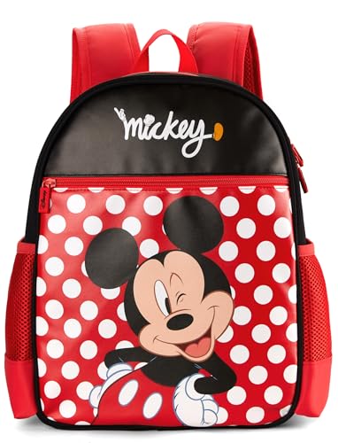 Disney Mickey Mouse Boys Backpack for Elementary Kindergarten Medium 12L